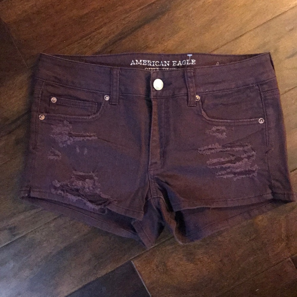 American Eagle Distressed Shorts
